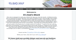 Desktop Screenshot of itsgodsword.org